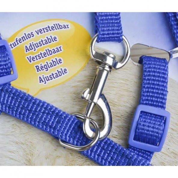 Ayarlanabilir Lüx Kedi Gezdirme Tasması 120 cm - 6