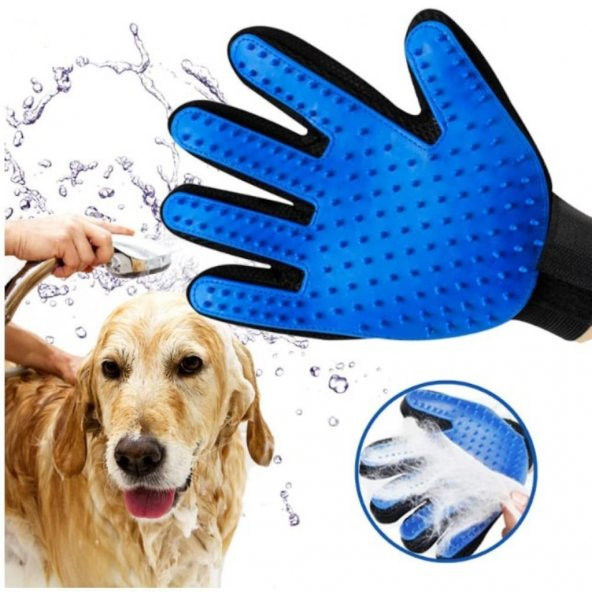 Kedi Köpek Tüy Toplama Masaj Kaşıma Eldiveni Tarak - 3