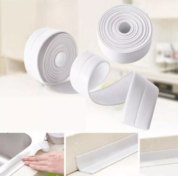 Su Sızdırmaz Mutfak Banyo Duvar Küvet Lavabo Duşakabin Bandı 3.2 m - 6