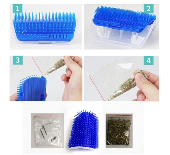 Kedi Kaşınma Aparatı Kedi Otlu Kedi Oyuncağı - 11