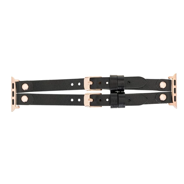 Apple Watch Uyumlu Deri Kordon Ely Double Tour RST1 - 3