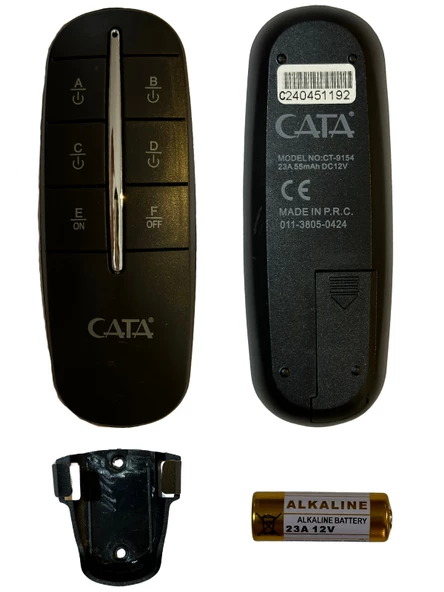 Cata CT-9154 4'Lü Aydınlatma Kumandası (4 Adet) - 3