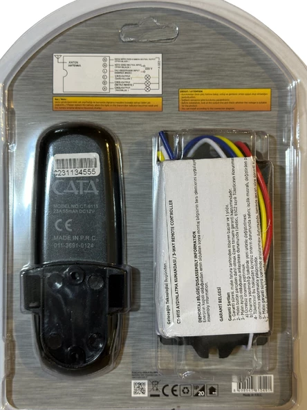 Cata Ct-9115 3'Lü Aydınlatma Kumandası - 4