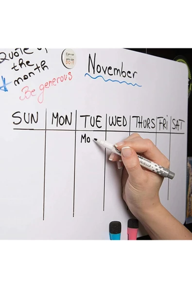 Contacall Pvc Yüzey Tabaka Mıknatıs Levha Magnet 0,5 mm Kalınlık 61x101 cm - 5