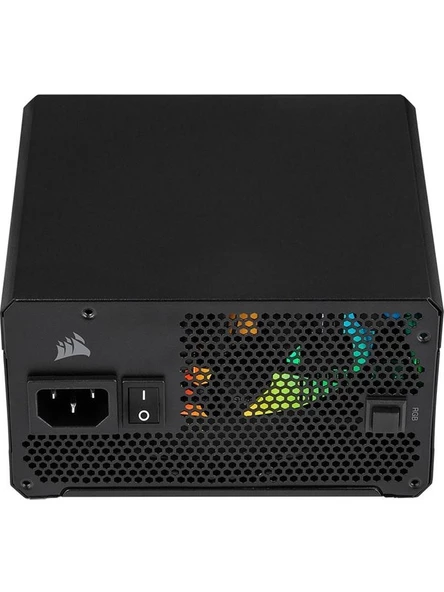 CORSAIR CP-9020217-EU CX650F RGB 650 WATT, TAM MODÜLER 80+ BRONZ GÜÇ KAYNAĞI, SİYAH