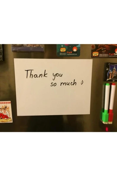 Contacall Pvc Yüzey Tabaka Mıknatıs Levha Magnet 0,5 mm Kalınlık 61x101 cm - 6