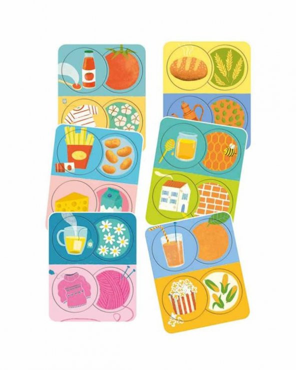 Clementoni Little Match Eşleştirmeli Mini Puzzle 16249 - 4