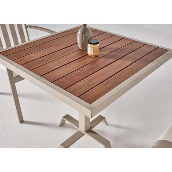 Venüs Wood Dört Kişilik Bahçe Masa Takımı - 2