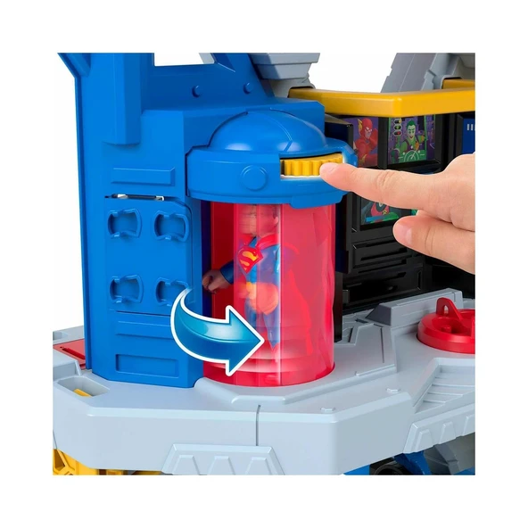 Imaginext Ultimate Headquarters Sesli ve Işıklı Batman ve Süperman Macera Oyun Seti imaginext Ultimate Headquarters - Resim 5