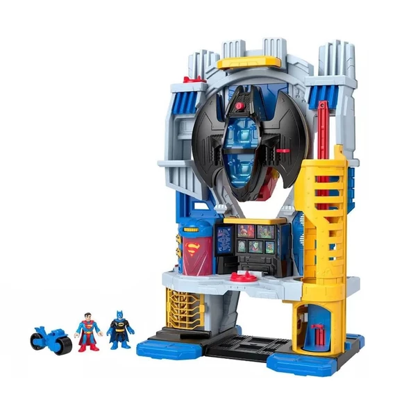 Imaginext Ultimate Headquarters Sesli ve Işıklı Batman ve Süperman Macera Oyun Seti imaginext Ultimate Headquarters - Resim 8