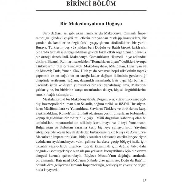 Atatürk - Bir Milletin Yeniden Doğuşu (Ciltli) - Lord Kinross - 8