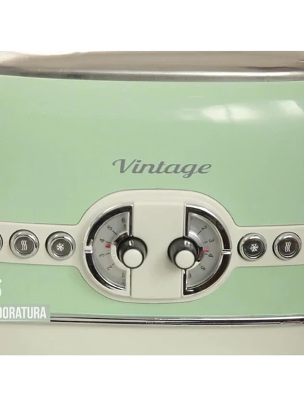 Ariete Vintage Iki Hazneli Ekmek Kızartma Makinesi Yeşil - 4