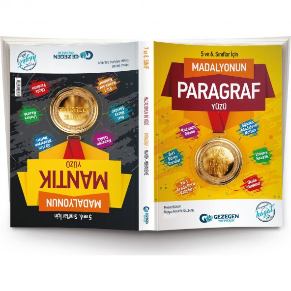 Gezegen Yayıncılık 5. ve 6. Sınıflar İçin Madalyonun Paragraf Mantık Yüzü - 1
