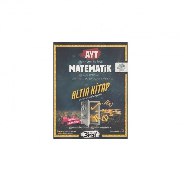 Tammat Yayıncılık 3 Hamlede Mat Ayt Matemetik Soru Bankası