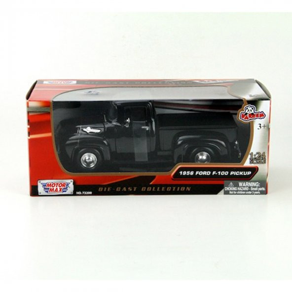 Motormax 1:24 1956 Ford F-100 Pickup Model Araba - 4