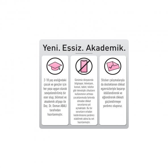 Dikkati Güçlendirme Seti Anasınıfı 2 Yaş - Osman Abalı - 8