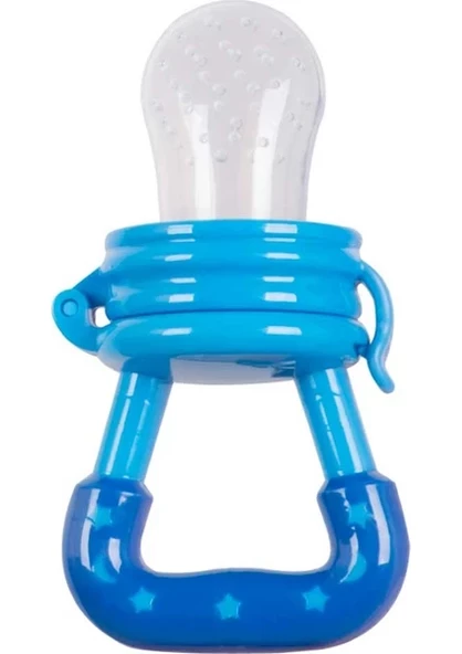 Sevi Bebe Silikon Meyve Emzik Diş Kaşıyıcı-MAVİ - 3