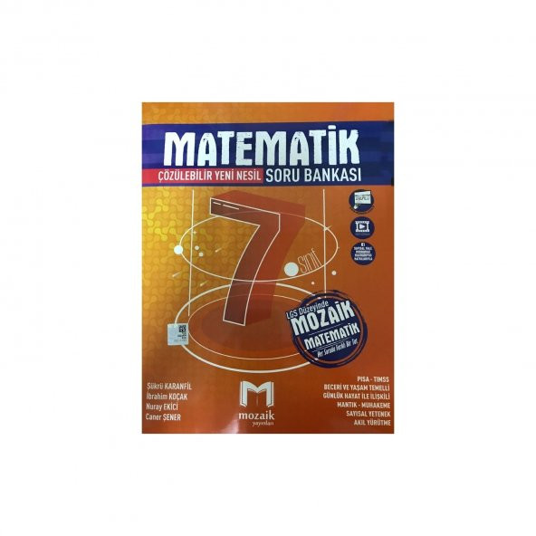 Mozaik Yayınları 7. Sınıf Matematik Soru Bankası - İbrahim Koçak - 2