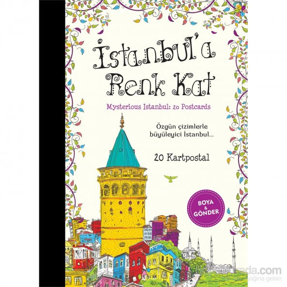 İstanbul’A Renk Kat: 20 Kartpostal-Nesrin Çelik