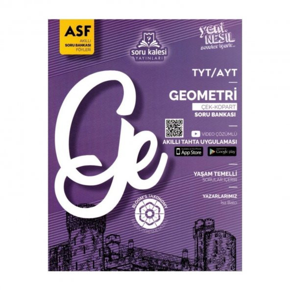 Soru Kalesi Yayınları Tyt/Ayt Geometri Asf Soru Bankası - İsa Balcı - 1