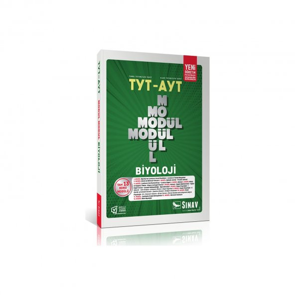 Sınav Yayınları TYT AYT Biyoloji Modül Modül Konu Anlatımlı - 1