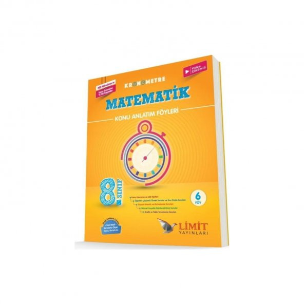 Limit Yayınları 8.Sınıf Kronometre Matematik Konu Bitirme Föyü - 1
