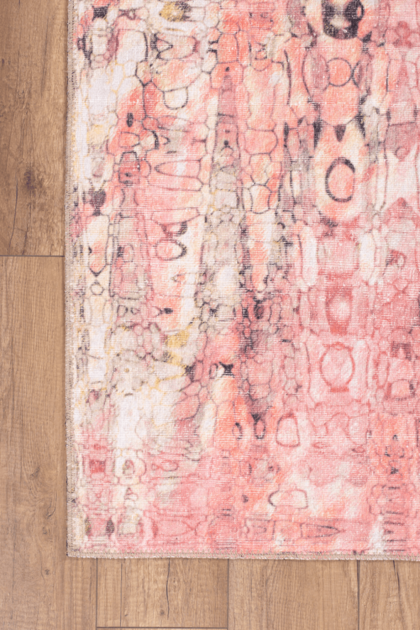 Artloop Modern Halı Funk Dekoratif Halı Pembe Halı AL 238 - 2