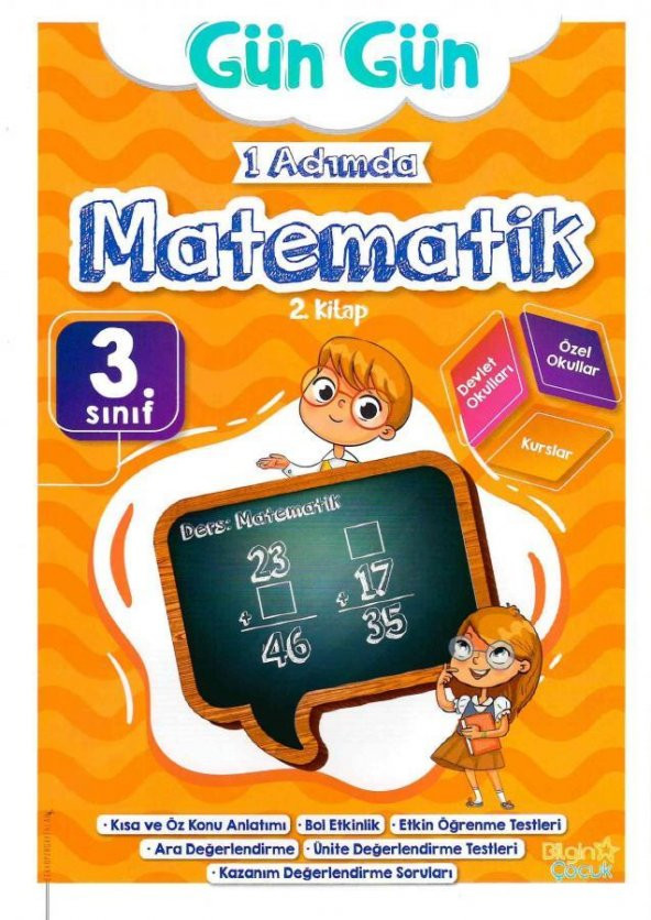 1 ADIM 3.SINIF GÜN GÜN MATEMATİK (2. KİTAP) - 1