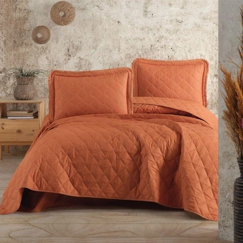 Clasy Çift Kişilik Yatak Örtüsü Tafana - Resim 17