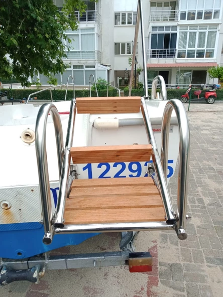 Merdivenli Platform Krom - 2