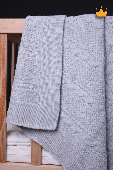 Babyhola Triko Kız Erkek Bebek Battaniye Tv Battaniyesi 13720 - 8