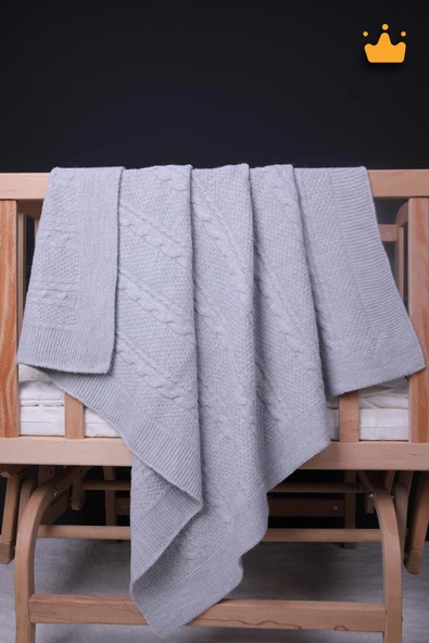 Babyhola Triko Kız Erkek Bebek Battaniye Tv Battaniyesi 13720 - 4