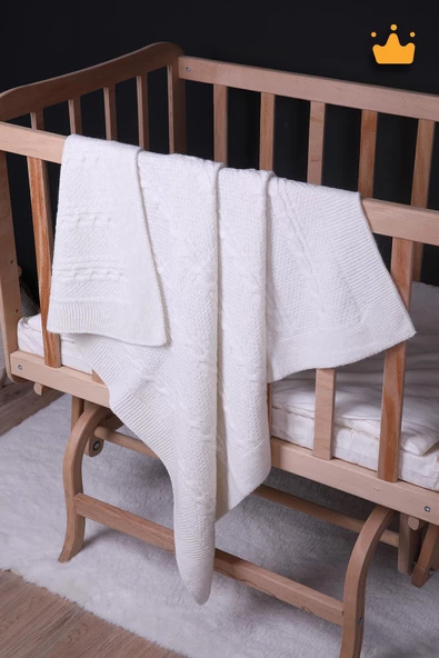 Babyhola Triko Kız Erkek Bebek Battaniye Tv Battaniyesi 13720 - 11