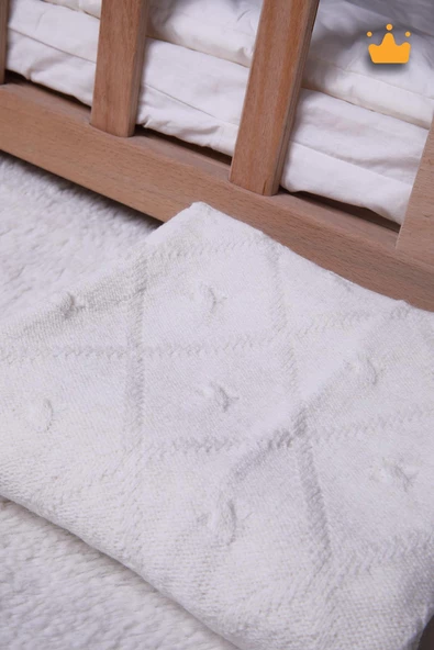 Babyhola 90x100cm Triko Kız Erkek Bebek Battaniye Tv Battaniyesi 13784 - 9