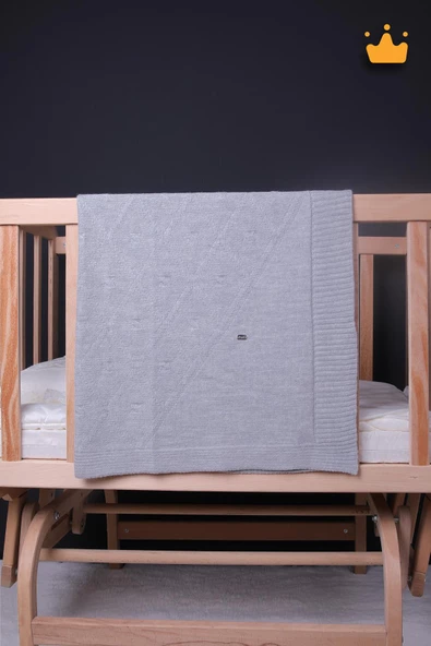 Babyhola 90x100cm Triko Kız Erkek Bebek Battaniye Tv Battaniyesi 13784 - 12