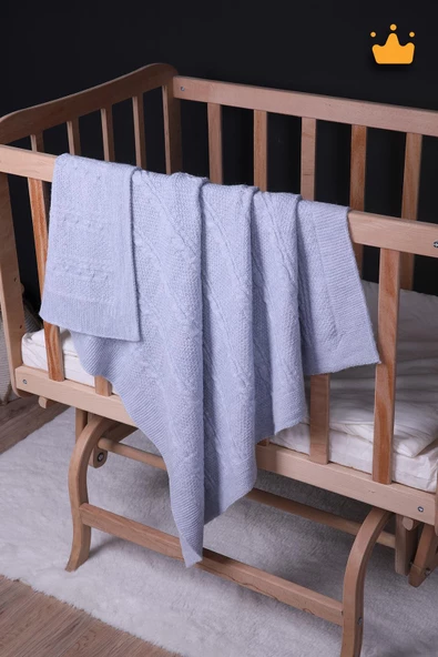 Babyhola Triko Kız Erkek Bebek Battaniye Tv Battaniyesi 13720 - 9