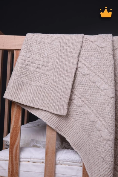 Babyhola Triko Kız Erkek Bebek Battaniye Tv Battaniyesi 13720 - 6