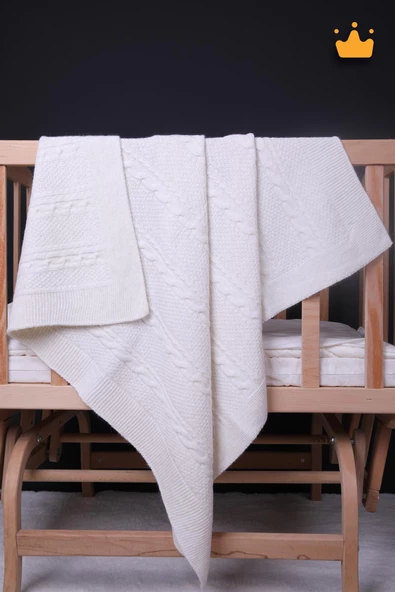 Babyhola Triko Kız Erkek Bebek Battaniye Tv Battaniyesi 13720 - 3