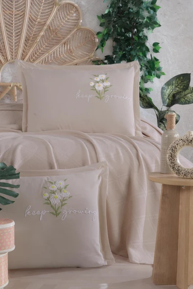 Clasy Tek Kişilik Pike Takımı Etta ürün görseli