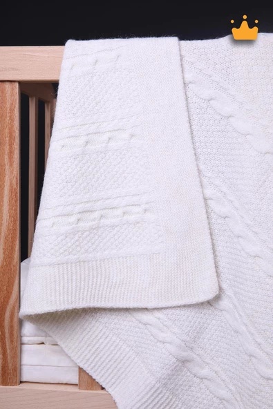 Babyhola Triko Kız Erkek Bebek Battaniye Tv Battaniyesi 13720 - 7