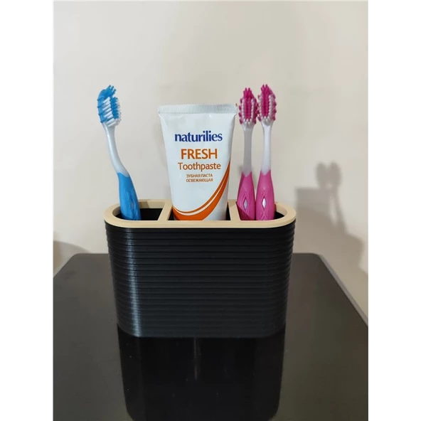 Diş Fırçası Kabı ve Diş Macunu Kutusu Gencax V3 - 3