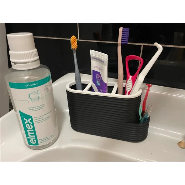 Diş Fırçası Kabı ve Diş Macunu Kutusu V2 Gencax Edt - 2