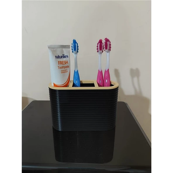 Diş Fırçası Kabı ve Diş Macunu Kutusu Gencax V3 - 4