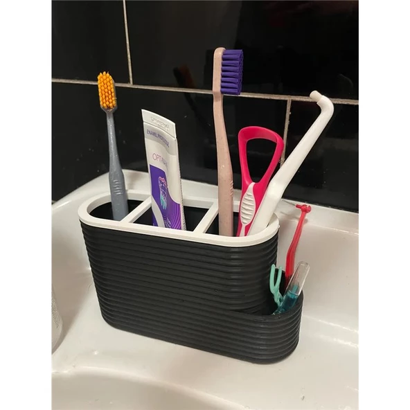 Diş Fırçası Kabı ve Diş Macunu Kutusu V2 Gencax Edt - 4