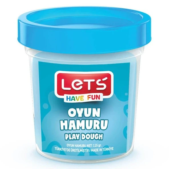 Lets Oyun Hamuru  115gr Mavi