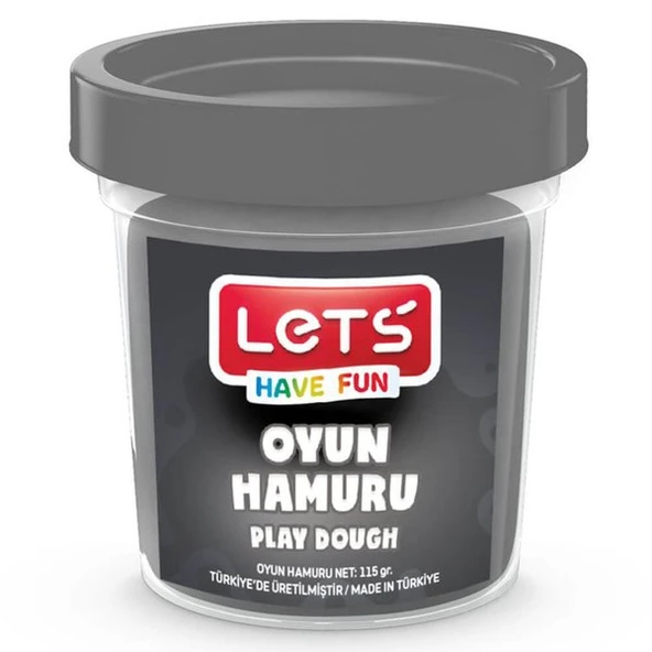 Lets Oyun Hamuru  115gr Gri