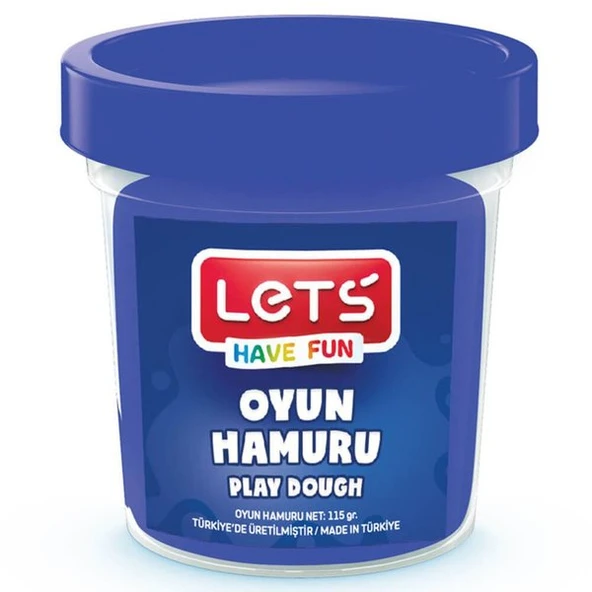 Lets Oyun Hamuru  115gr Lacivert ürün görseli