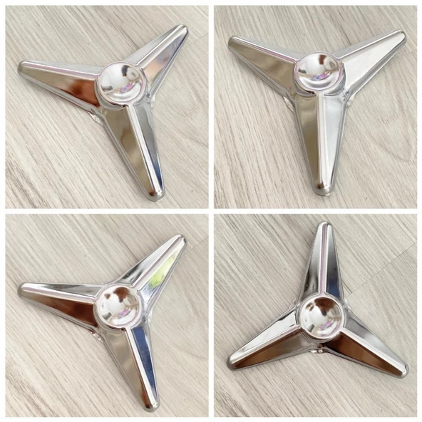 UNİVERSAL ÜÇ KOLLU PRİZMA ÇELİK JANT FIRFIRI 4 ADET