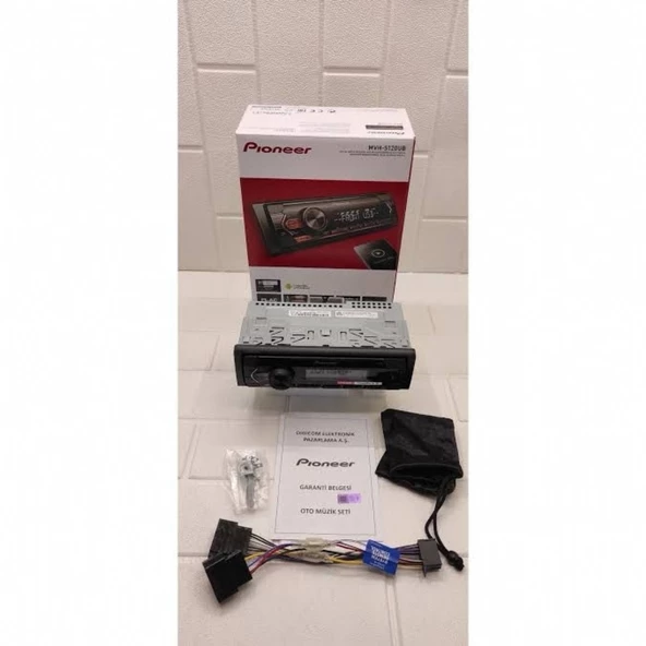 PİONEER MVH-S120UB FM/USB/AUX OTO TEYP - 3