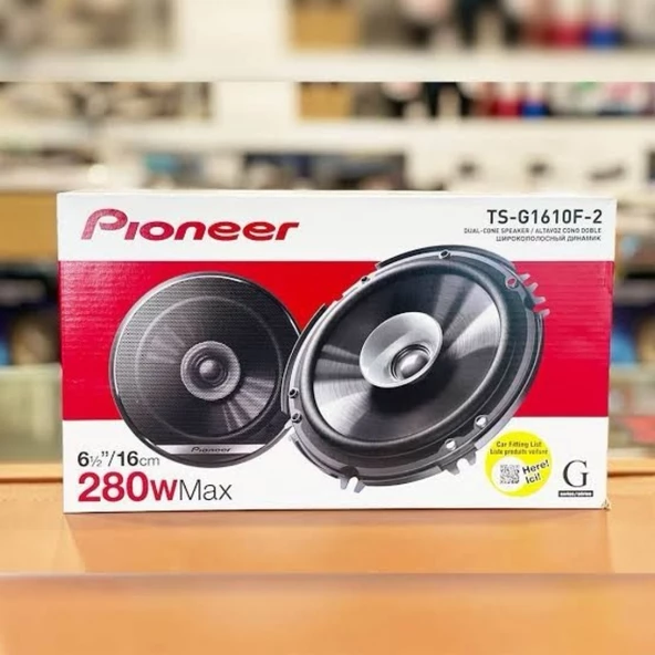 PİONEER TS-1610F 16Cm 280W-40W RMS- ÜST SERİ KAPI ORJİNAL HOPARLÖR - 6